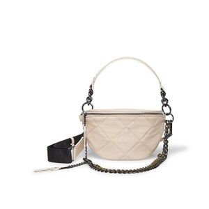 Steve Madden Bmargie Cream Crossbody Belt Bag